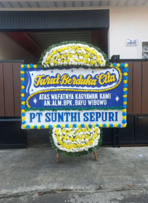 Papan Bunga Duka di Tafaga