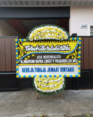 Papan Bunga Duka di Tafaga